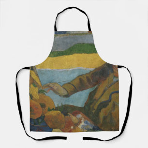 Paul Gauguin Vincent van Gogh painting sunflowers  Apron