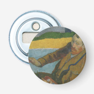 Paul Gauguin Vincent van Gogh painting sunflowers Bottle Opener