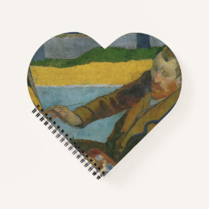 Paul Gauguin Vincent van Gogh painting sunflowers  Notebook