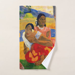 Paul Gauguin - When Will You Marry? Bath Towel Set