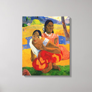 Paul Gauguin - When Will You Marry? Canvas Print
