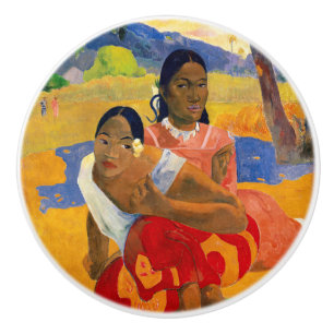 Paul Gauguin - When Will You Marry? Ceramic Knob