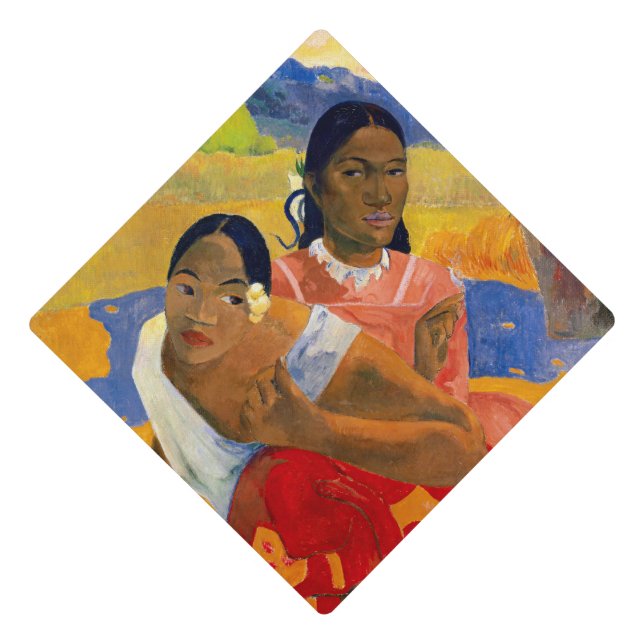 Paul Gauguin - When Will You Marry? Graduation Cap Topper (Front)