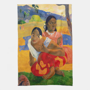 Paul Gauguin - When Will You Marry?  Kitchen Towel