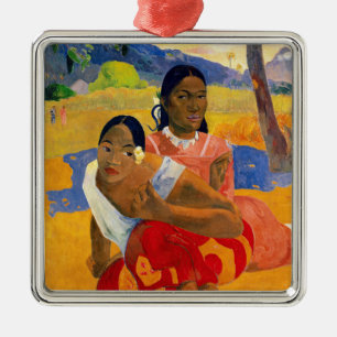 Paul Gauguin - When Will You Marry? Metal Ornament