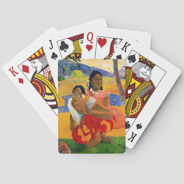 Paul Gauguin - When Will You Marry? Playing Cards (Back)
