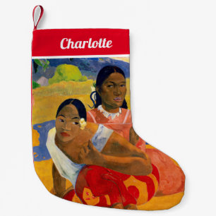 Paul Gauguin - When Will You Marry? Small Christmas Stocking
