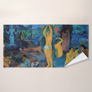 Paul Gauguin - Where Do We Come From? Bath Towel Set