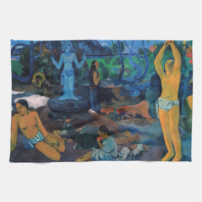 Paul Gauguin - Where Do We Come From? Kitchen Towel (Horizontal)