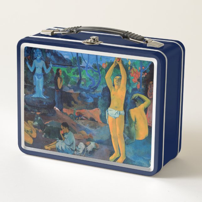 Paul Gauguin - Where Do We Come From? Metal Lunch Box (Front)