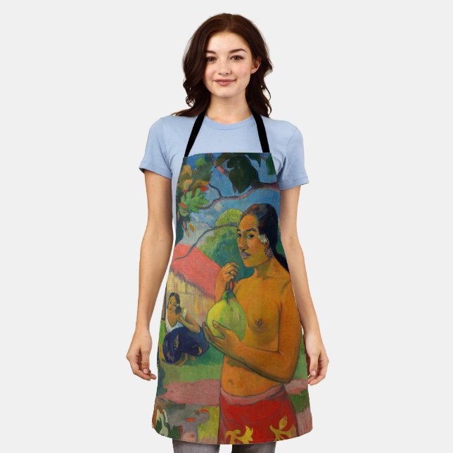 Paul Gauguin - Woman Holding a Fruit Apron (Worn)