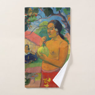 Paul Gauguin - Woman Holding a Fruit Bath Towel Set