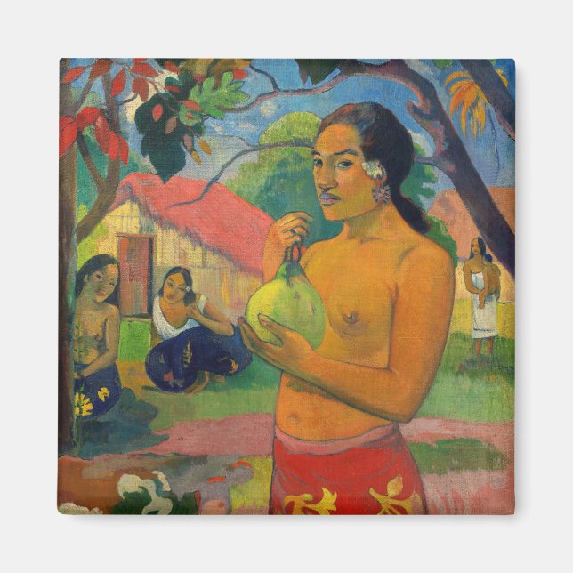 Paul Gauguin - Woman Holding a Fruit Magnet (Front)