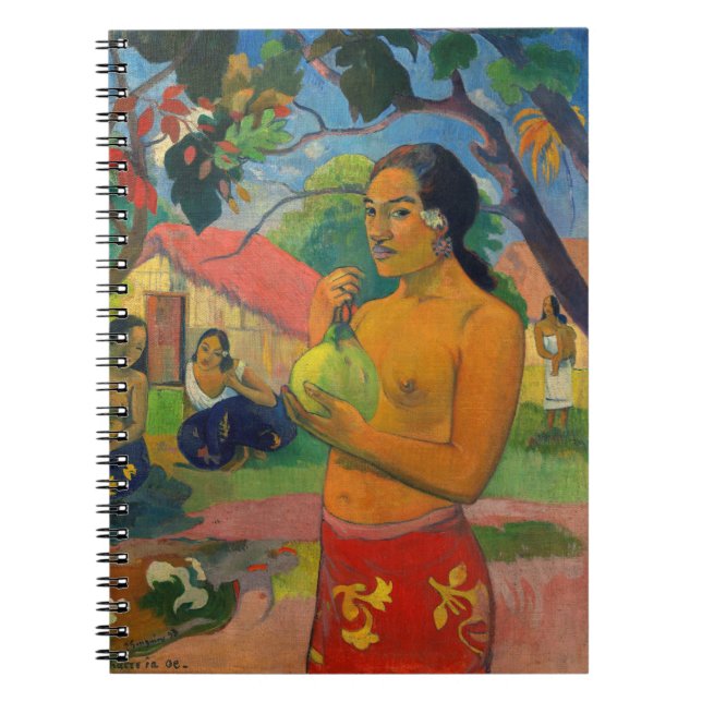 Paul Gauguin - Woman Holding a Fruit Notebook (Front)