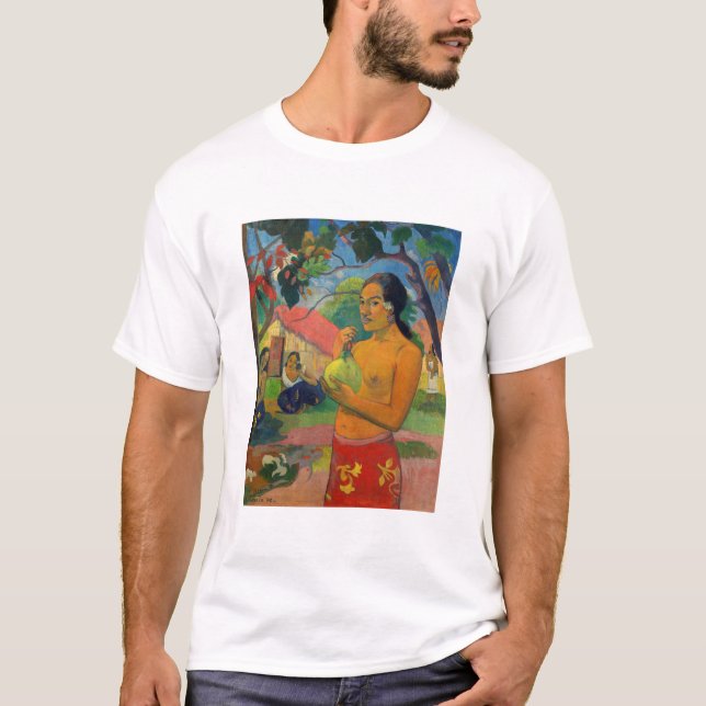 Paul Gauguin - Woman Holding a Fruit T-Shirt (Front)