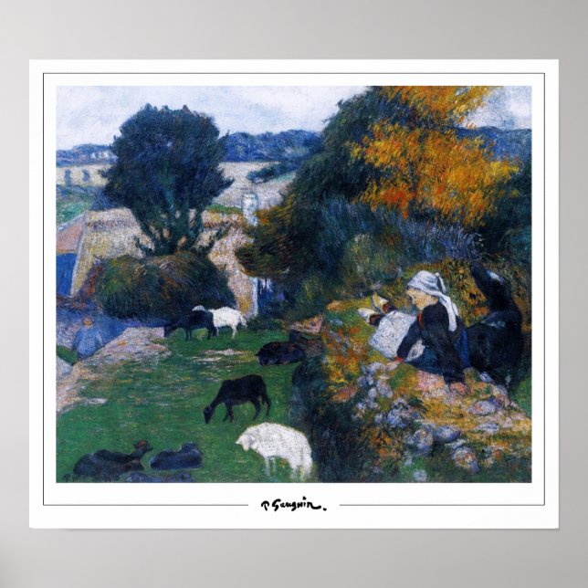 Paul Gauguin Zedign Art Poster #26 (Front)