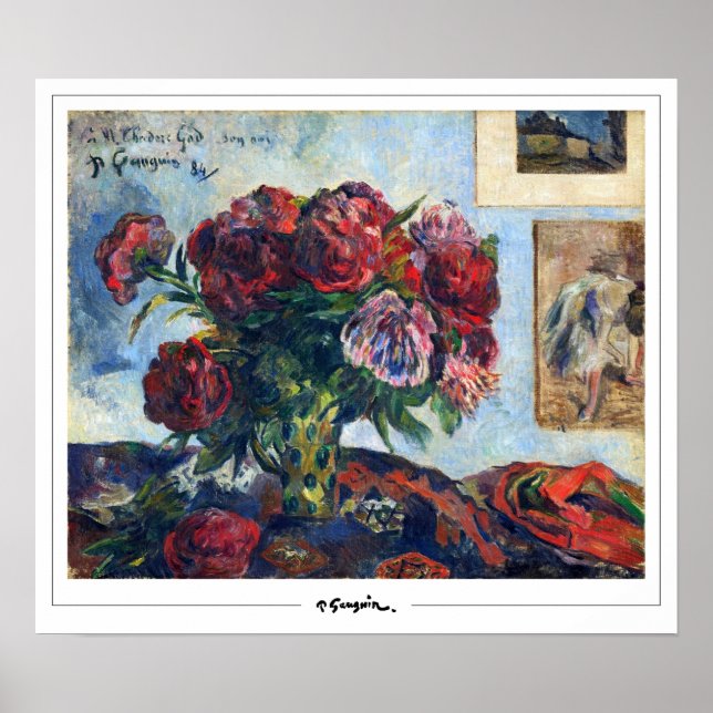 Paul Gauguin Zedign Art Poster #340 (Front)