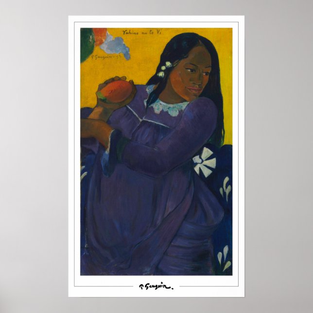 Paul Gauguin Zedign Art Poster #375 (Front)