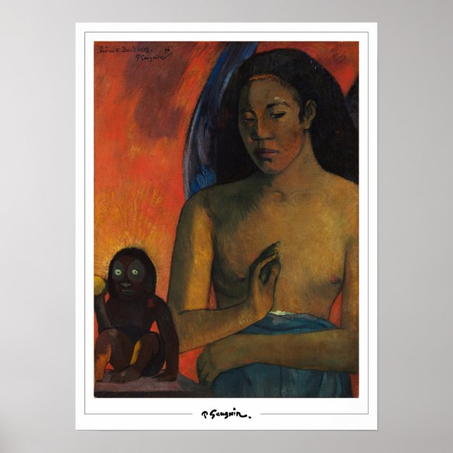 Paul Gauguin Zedign Art Poster #396 (Front)