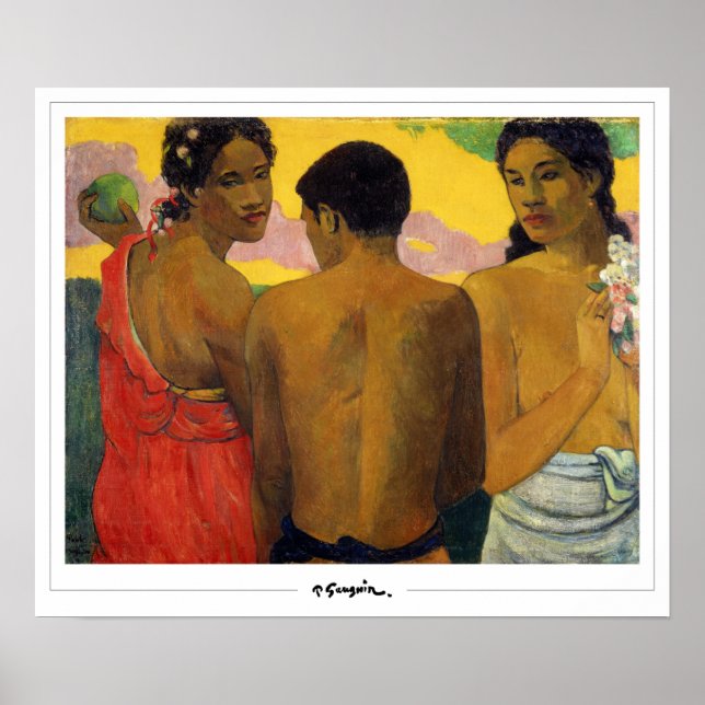 Paul Gauguin Zedign Art Poster #421 (Front)