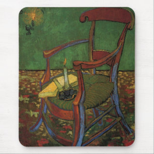 Paul Gauguin's Armchair by Vincent van Gogh Mouse Pad