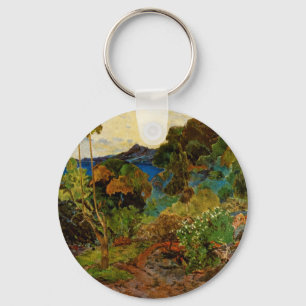 Paul Gauguin's Martinique Landscape (1887) Keychain