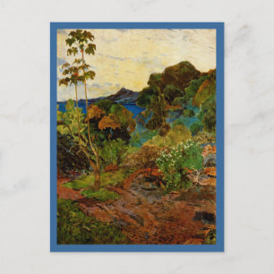 Paul Gauguin's Martinique Landscape (1887) Postcard