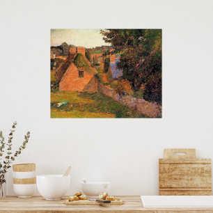 Paul Gauguin''s painting, Lollichon Field, Poster