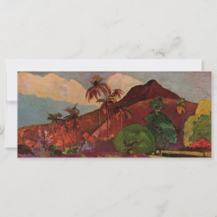Paul Gauguin's Tahitian Landscape (1893)