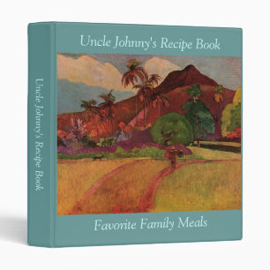 Paul Gauguin's Tahitian Landscape (1893) Binder