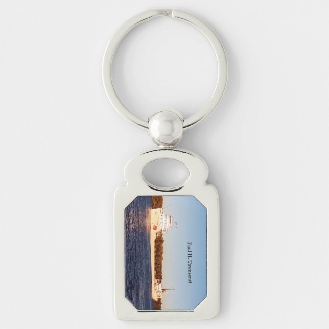Paul H. Townsend metal key chain (Front)