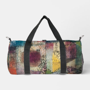 Paul Klee Abstract Art Cubism Duffle Bag
