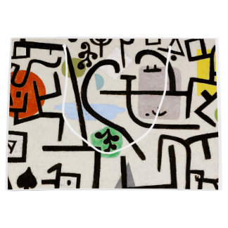 Paul Klee, Abstract Art Large Gift Bag