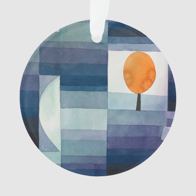 Paul Klee Abstrait Tree Blue Peinture (devant)