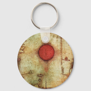 Paul Klee Ad Marginem Painting Keychain