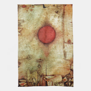 Paul Klee Ad Marginem Painting Kitchen Towel