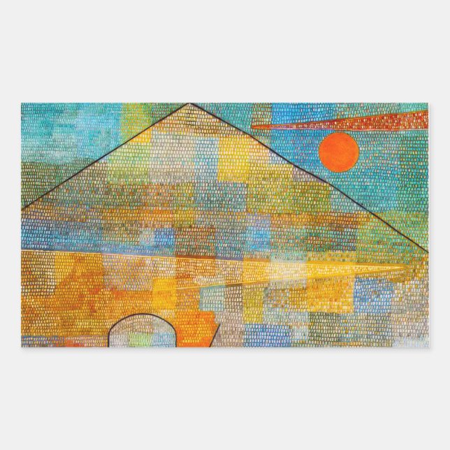 Paul Klee Ad Parnassum Stickers (Front)