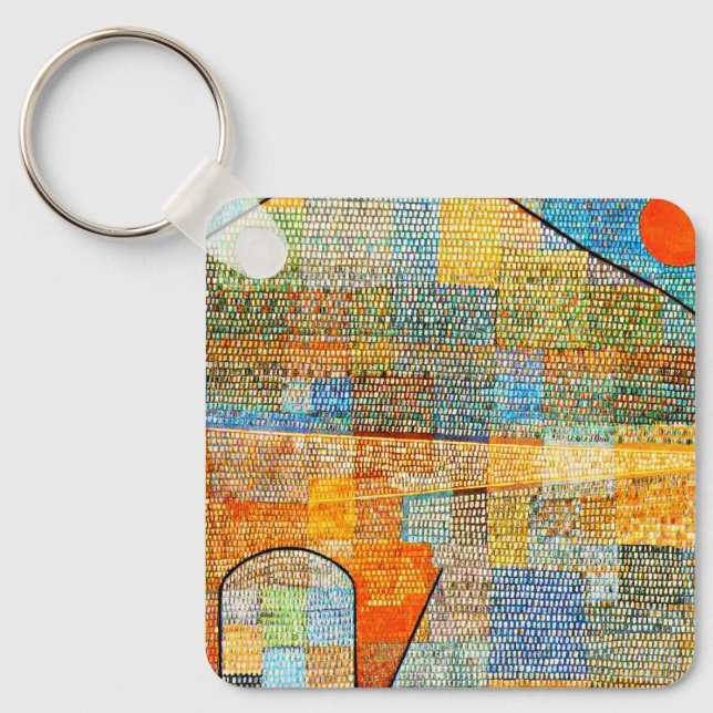 Paul Klee - Ad Parnassus, Keychain (Front)
