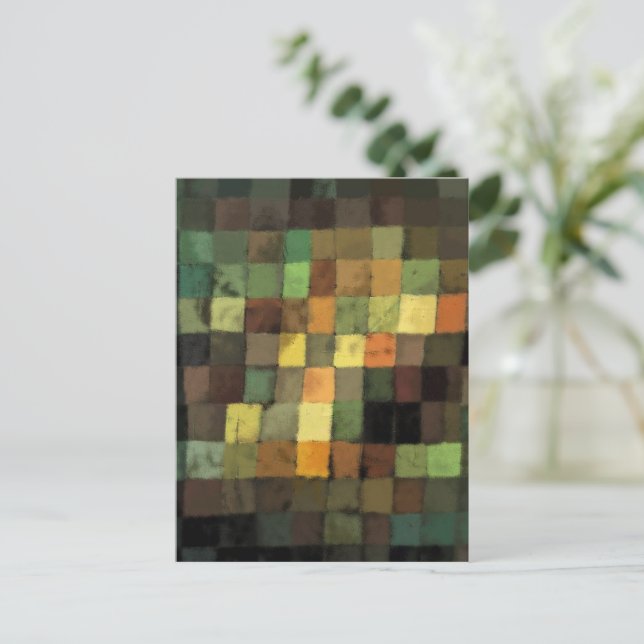 Paul Klee ancient sound Postcard (Standing Front)
