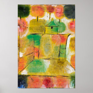 Paul Klee architecture Poster