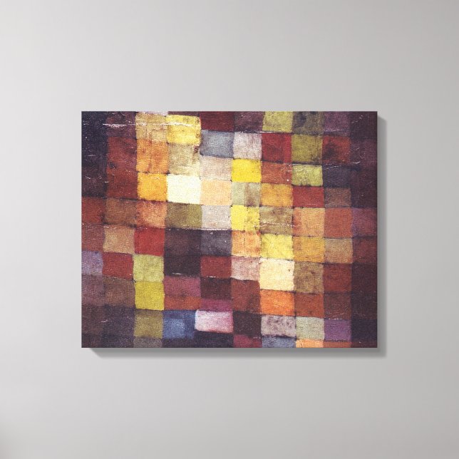 Paul Klee Art Canvas Print (Front)