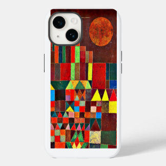Paul Klee art: Castle and Sun, Klee painting iPhone 14 Case