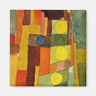 Paul Klee art: In the Style of Kairouan Magnet