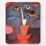 Paul Klee, Autumn Flower, Mouse Pad<br><div class="desc">Autumn Flower,  abstract artwork by Paul Klee.</div>