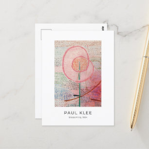 Paul Klee, Blossoming - Modern Abstract Art Postcard