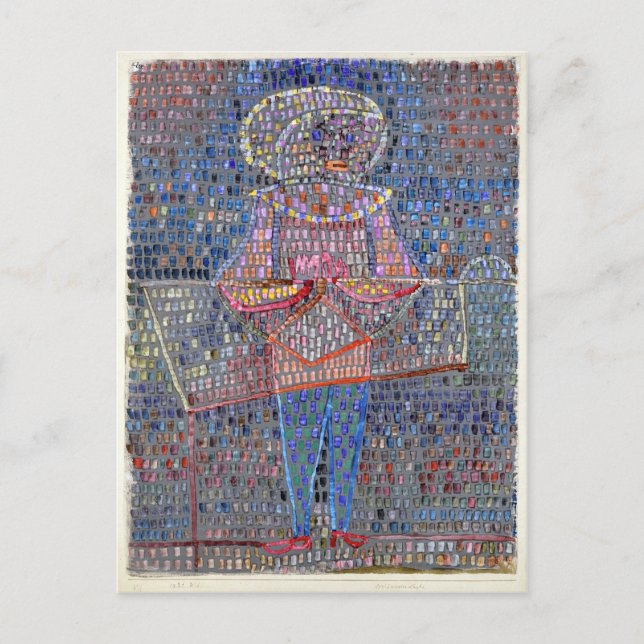 Paul Klee Boy in Fancy Dress Postcard (Front)