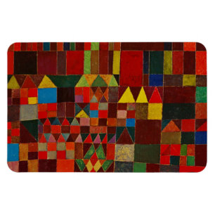 Paul Klee Castle And Sun Magnet