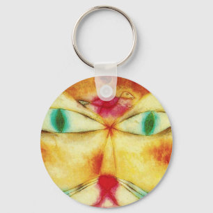Paul Klee Cat and Bird Key Chain