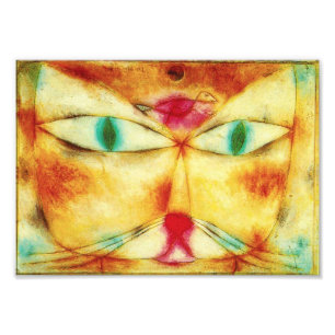 Paul Klee Cat and Bird Photo Print