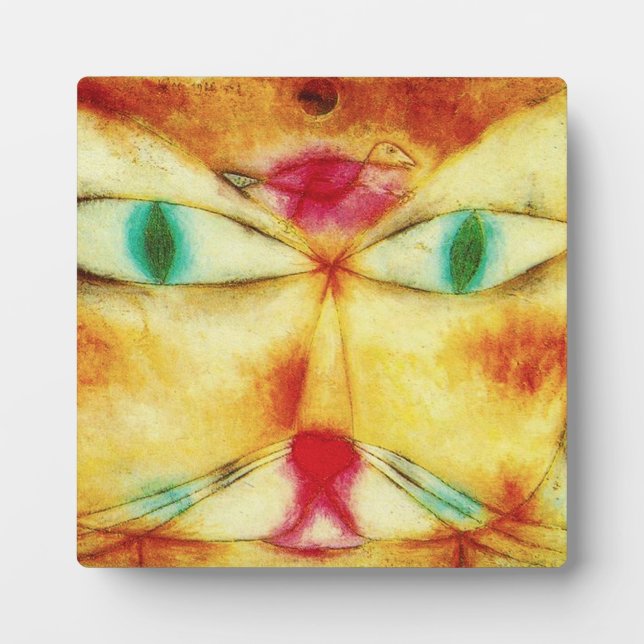 Paul Klee Chat et Plaque d'oiseaux (Devant)